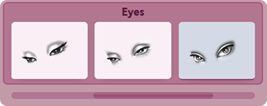 Eye shape menu.