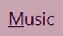 Music dropdown button from the menu.